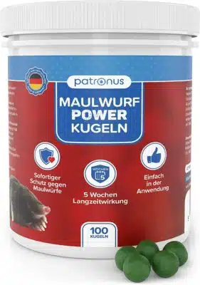 Patronus Maulwurf Gift Power Kugeln 100 Stück