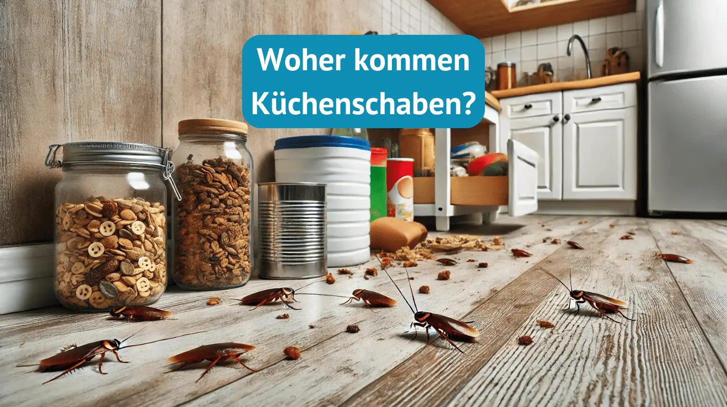 Küchenschabe woher?