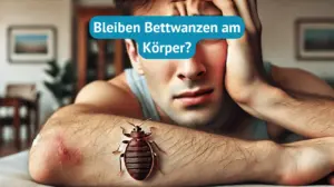 Bleiben Bettwanzen am Körper Titel