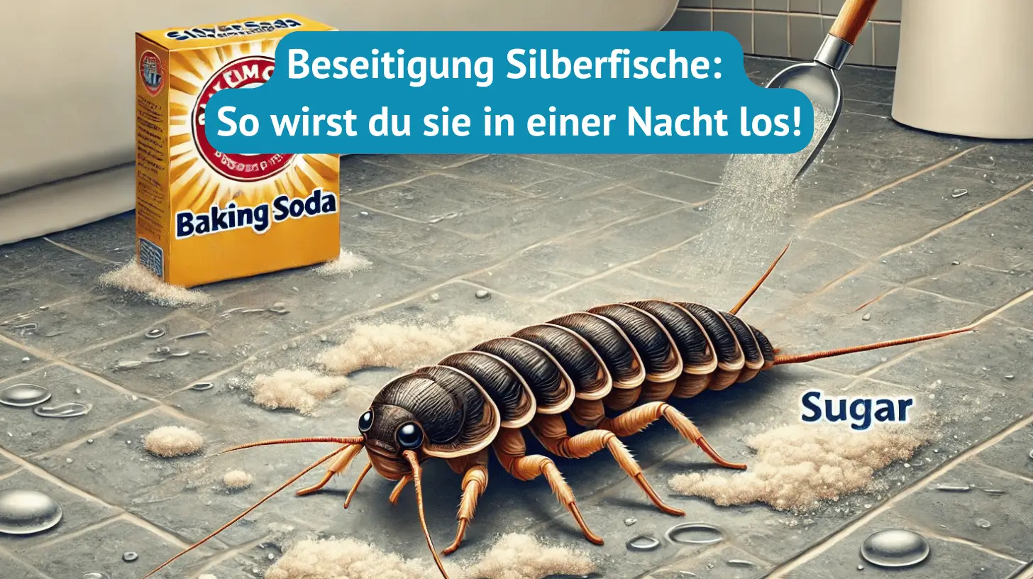 Beseitigung Silberfische