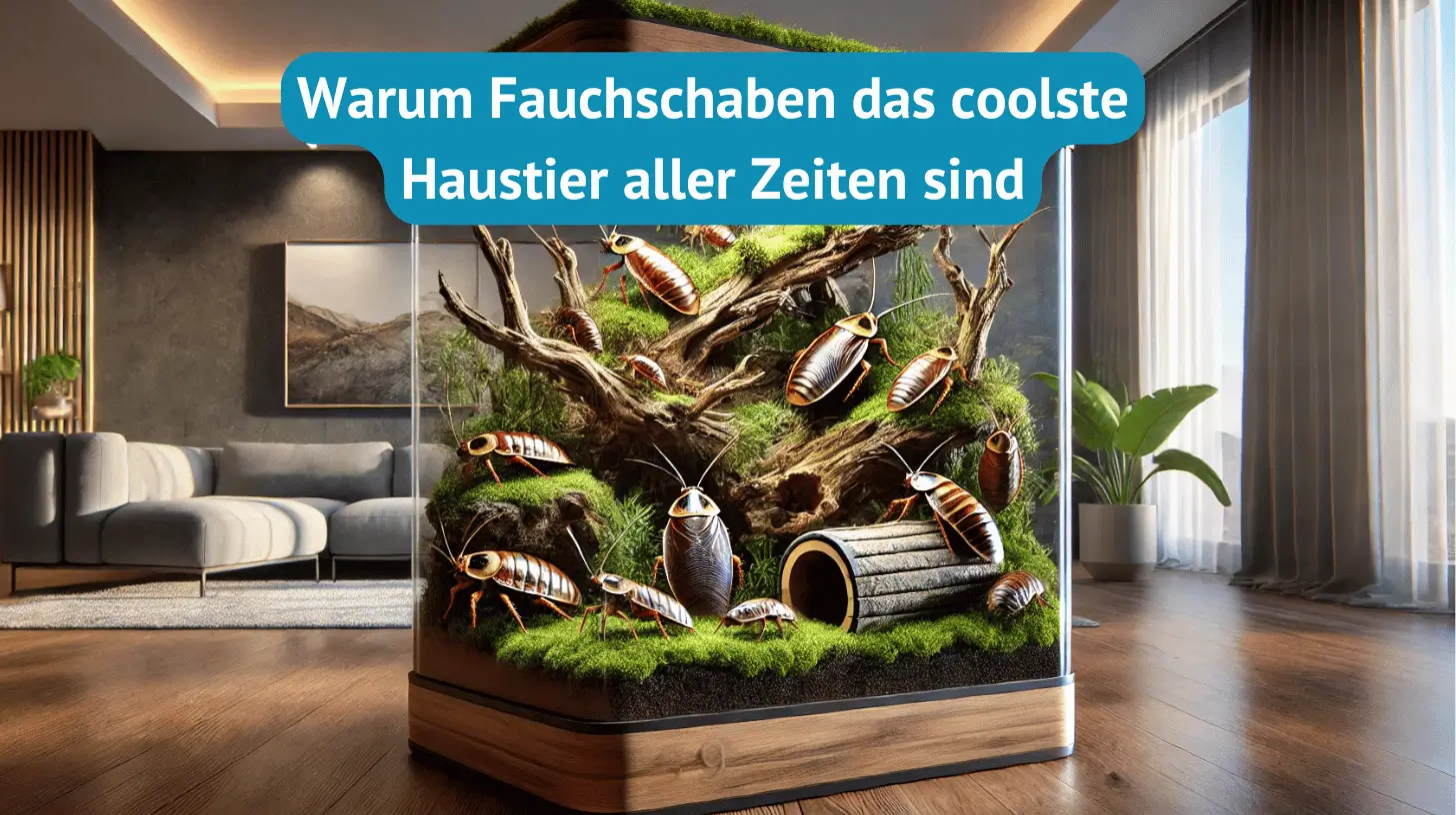 warum Fauchschaben das coolste Haustier aller Zeiten sind